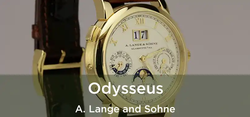  Odysseus A. Lange and Sohne